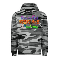 Slate Camo this is my scary mom costume Premium Hoodie - CowGirlArtShop