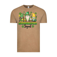 Vintage Coffee shenanigans squad gnomes st. patricks day Vintage Tee - MaliasSmallBusiness