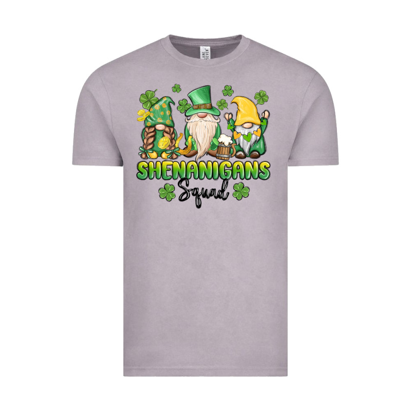Shenanigans Squad Gnomes St. Patricks Day Vintage Tee by MaliasSmallBusiness | Teevron