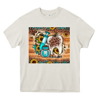 Cream dental sunflower Heavy Core Tee - JahusDesignShop
