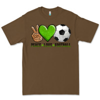 Cacao peace love soccer Premium Tee - AdoDesignShop