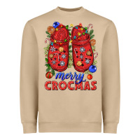 Merry Crocmas Heavyweight Sweatshirt | Teevron