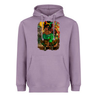 Lavender juneteenth black woman fashion girl Heavyweight Hoodie - CowGirlArtShop