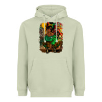 Matcha juneteenth black woman fashion girl Heavyweight Hoodie - CowGirlArtShop