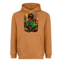 Meerkat juneteenth black woman fashion girl Heavyweight Hoodie - CowGirlArtShop