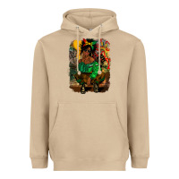 Mushroom juneteenth black woman fashion girl Heavyweight Hoodie - CowGirlArtShop