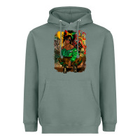 Sage juneteenth black woman fashion girl Heavyweight Hoodie - CowGirlArtShop