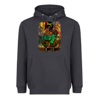 Smoke juneteenth black woman fashion girl Heavyweight Hoodie - CowGirlArtShop