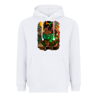 White juneteenth black woman fashion girl Heavyweight Hoodie - CowGirlArtShop