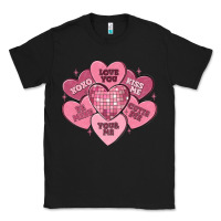 Black valentines conversation hearts Classic Tee - MaliasSmallBusiness