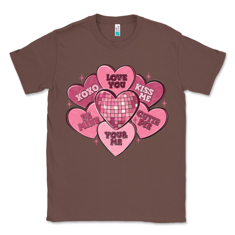 Valentines Conversation Hearts Classic Tee by MaliasSmallBusiness | Teevron