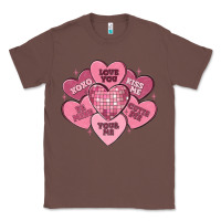 Chestnut valentines conversation hearts Classic Tee - MaliasSmallBusiness