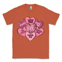 Copper valentines conversation hearts Classic Tee - MaliasSmallBusiness