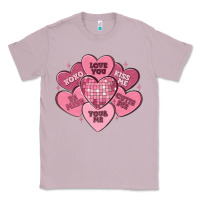 Lilac valentines conversation hearts Classic Tee - MaliasSmallBusiness