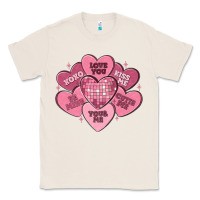 Natural valentines conversation hearts Classic Tee - MaliasSmallBusiness
