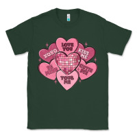 Sports Green valentines conversation hearts Classic Tee - MaliasSmallBusiness