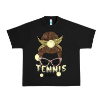 Black tennis mom Urban Heavy Tee - MaliasSmallBusiness