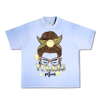 Grape Ice tennis mom Urban Heavy Tee - MaliasSmallBusiness