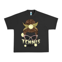Pigment Black tennis mom Urban Heavy Tee - MaliasSmallBusiness