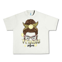 Pistachio tennis mom Urban Heavy Tee - MaliasSmallBusiness