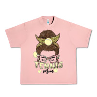 Salmon tennis mom Urban Heavy Tee - MaliasSmallBusiness