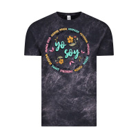 Cloud Black yo soy inspiration Vintage Tee - MaliasSmallBusiness