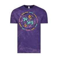 Cloud Purple yo soy inspiration Vintage Tee - MaliasSmallBusiness