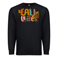 Black fall vibes Premium Sweatshirt - CowGirlArtShop