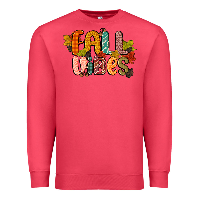 Fall Vibes Premium Sweatshirt by CowGirlArtShop | Teevron