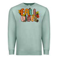 Seafoam fall vibes Premium Sweatshirt - CowGirlArtShop