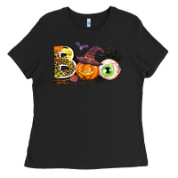 Black boo Ladies Tee - AdoDesignShop