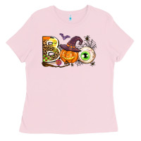 Bubblegum Pink boo Ladies Tee - AdoDesignShop