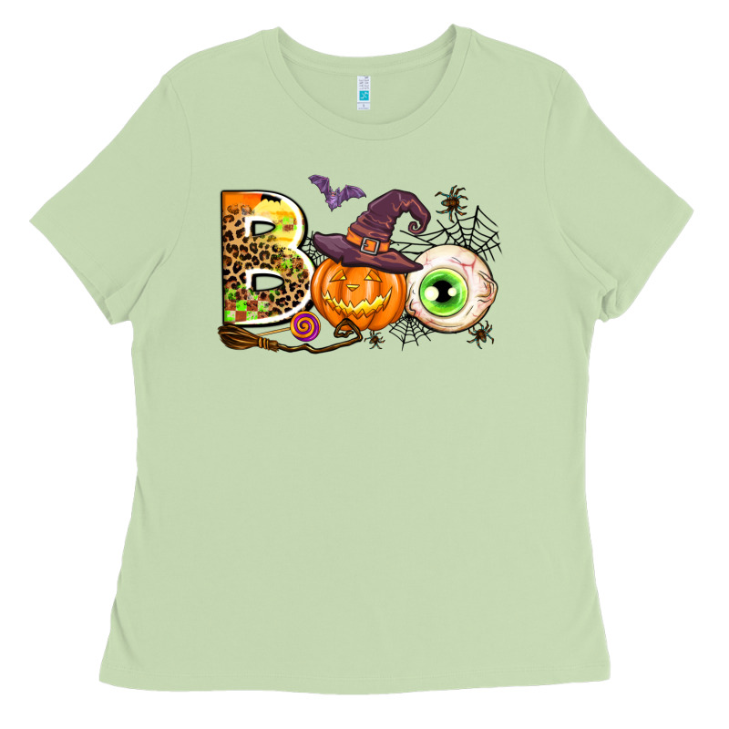 Boo Ladies Tee by AdoDesignShop | Teevron