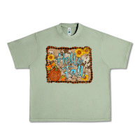 Oil Green hello fall Urban Heavy Tee - AdoDesignShop