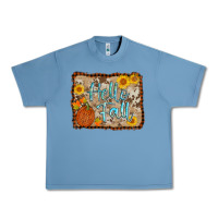 Pebble Blue hello fall Urban Heavy Tee - AdoDesignShop