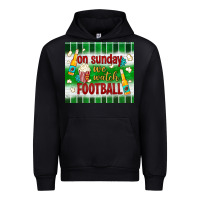 Black on sunday we watch football tumbler Urban Hoodie - BundleAndBundleShop