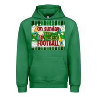 Emerald on sunday we watch football tumbler Urban Hoodie - BundleAndBundleShop