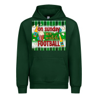 Forest Green on sunday we watch football tumbler Urban Hoodie - BundleAndBundleShop