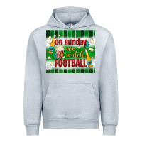 Heather Grey on sunday we watch football tumbler Urban Hoodie - BundleAndBundleShop