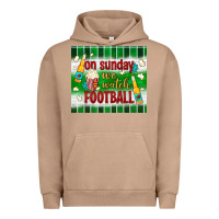 Pigment Burro on sunday we watch football tumbler Urban Hoodie - BundleAndBundleShop