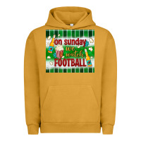 Pigment Peanut Butter on sunday we watch football tumbler Urban Hoodie - BundleAndBundleShop