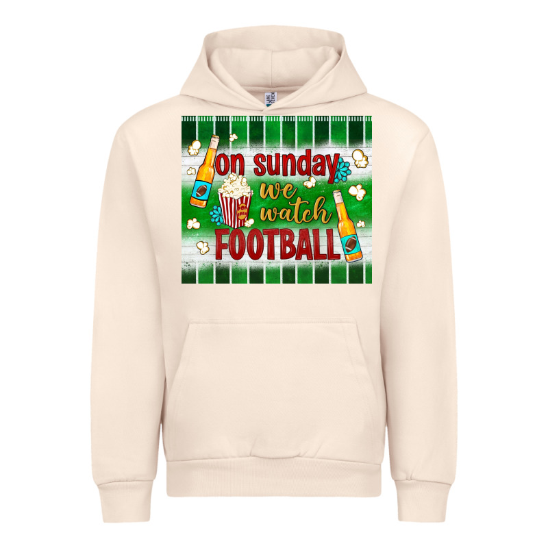 On Sunday We Watch Football Tumbler Urban Hoodie by BundleAndBundleShop | Teevron