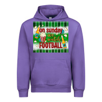 Tulip on sunday we watch football tumbler Urban Hoodie - BundleAndBundleShop