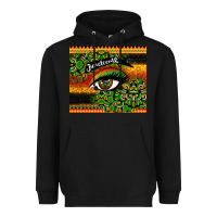 Black juneteenth eyelash Heavyweight Hoodie - CowGirlArtShop