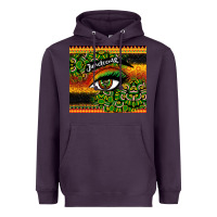Plum juneteenth eyelash Heavyweight Hoodie - CowGirlArtShop