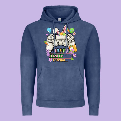 Easter Gamer Vintage Hoodie Designed By Maliassmallbusiness