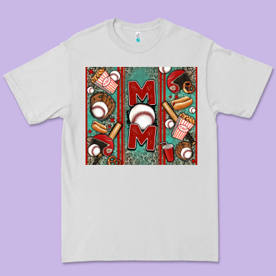 Baseball Mom Premium Tee Designed By Jasminsmagicworld