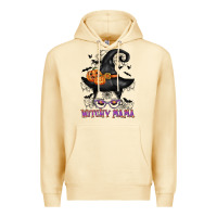 Pina Colada witchy mama messy bun Premium Hoodie - CowGirlArtShop