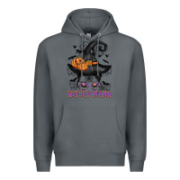 Rock witchy mama messy bun Premium Hoodie - CowGirlArtShop