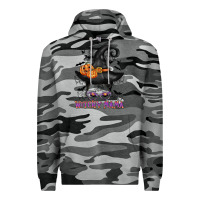 Slate Camo witchy mama messy bun Premium Hoodie - CowGirlArtShop